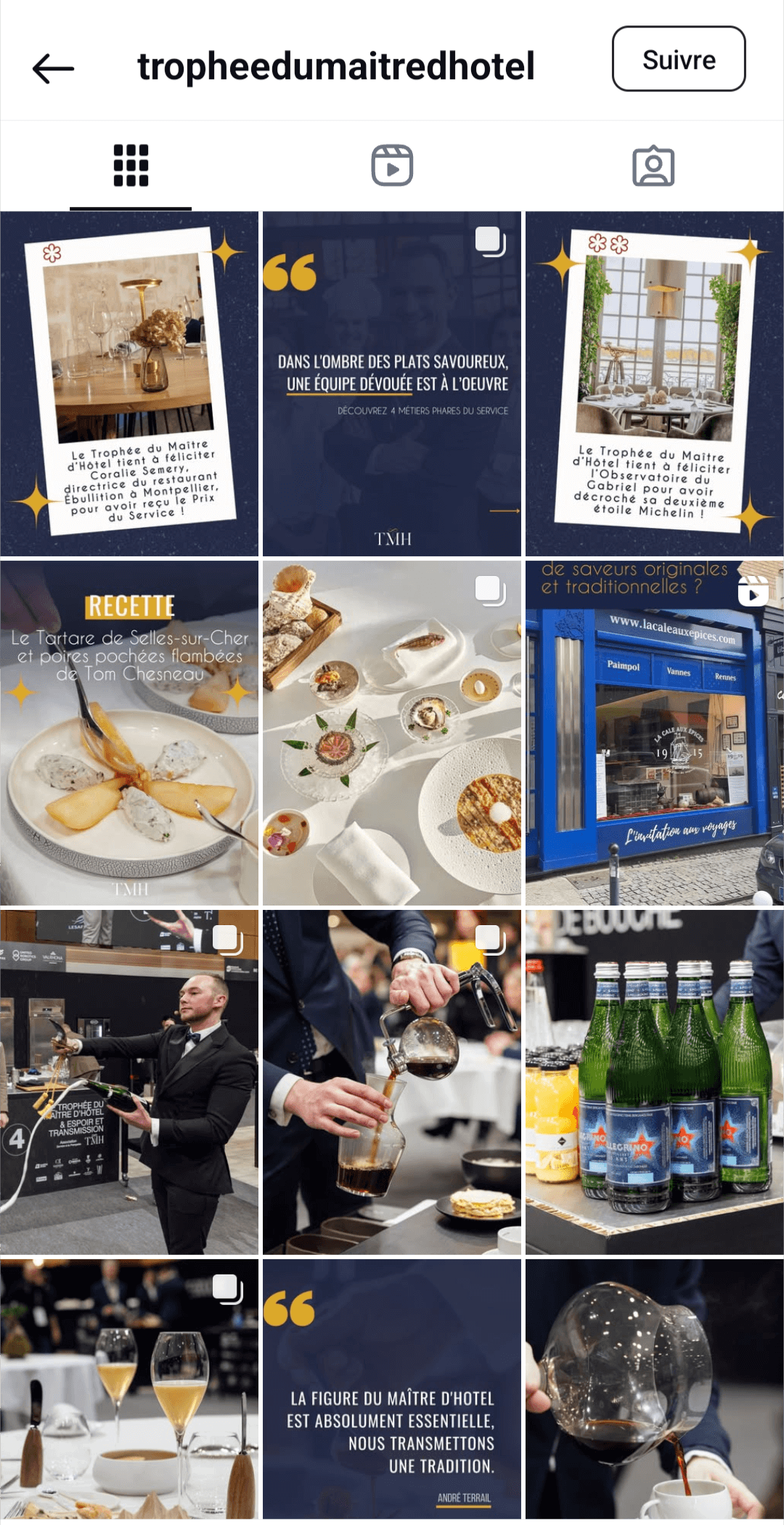 compte instagram TMH 2